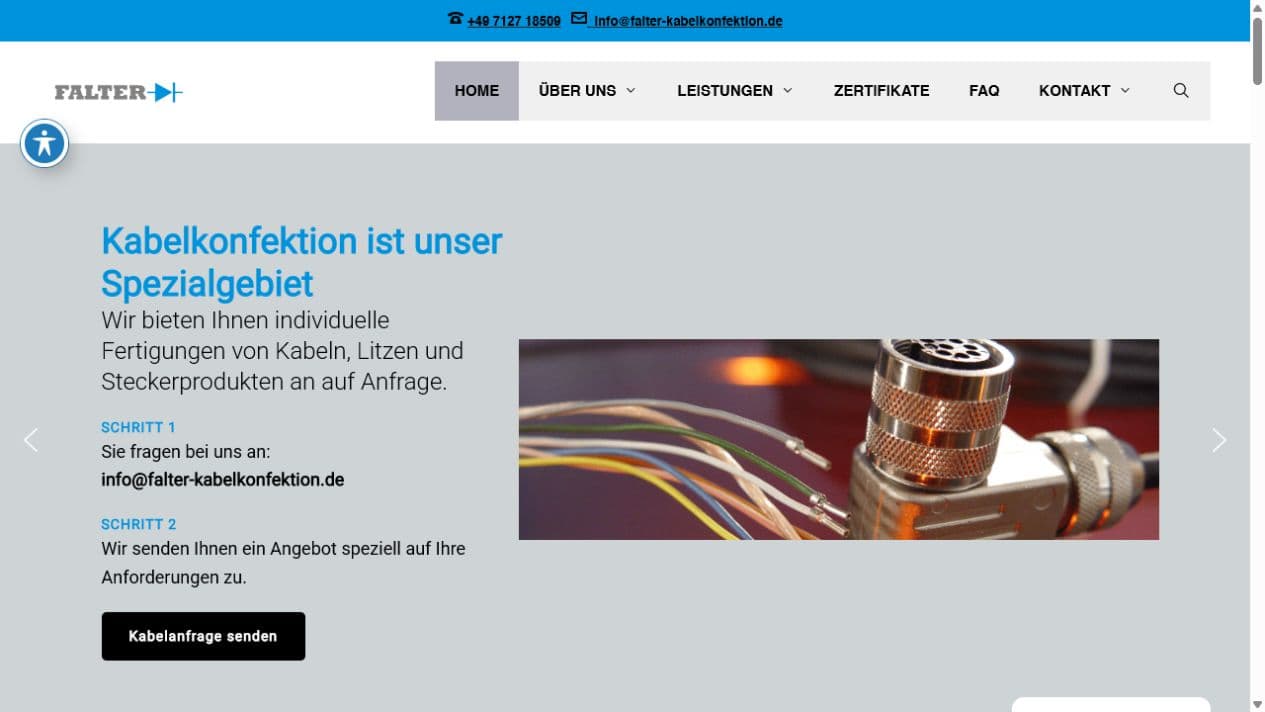 Falter Kabelkonfektion